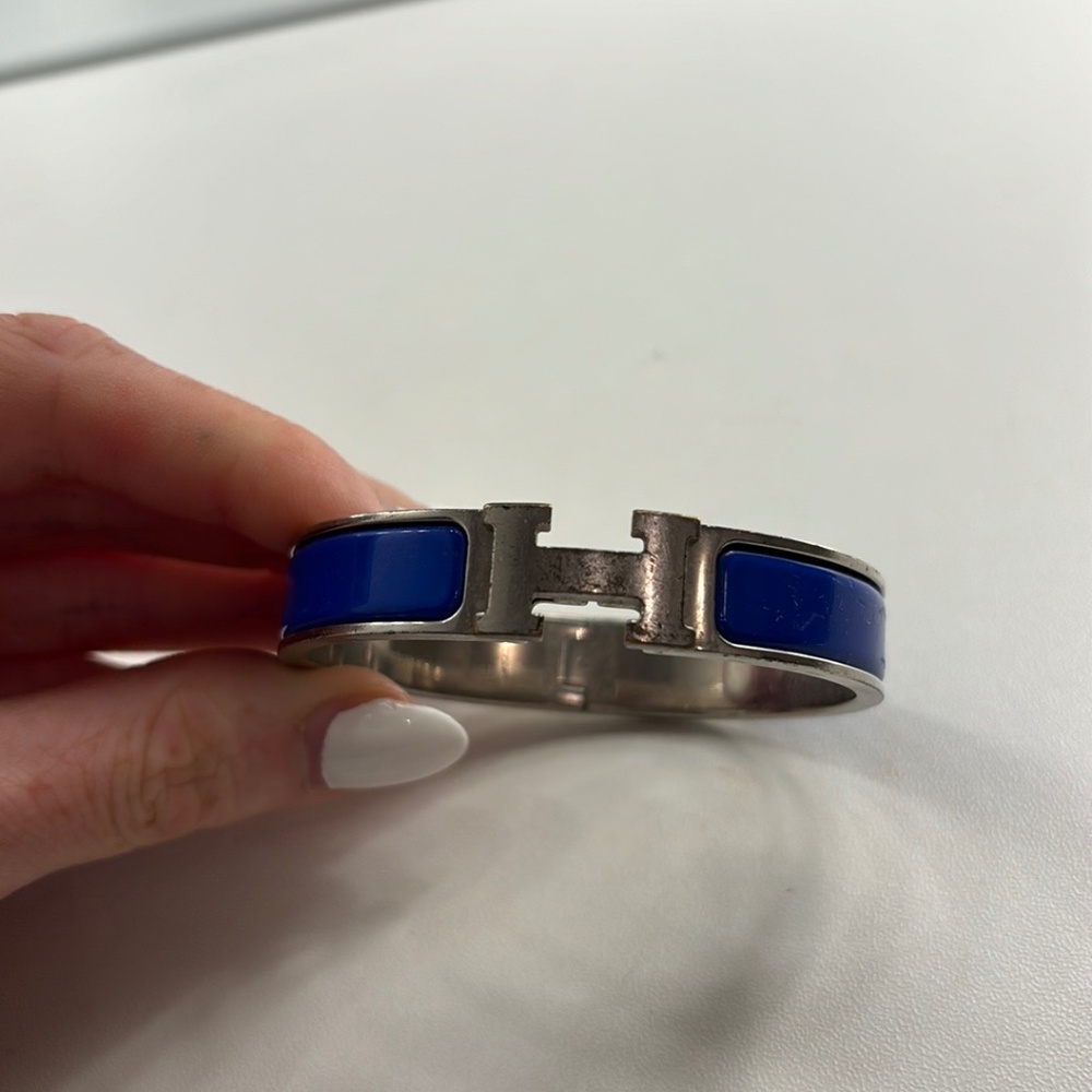 Blue hermes bracelet